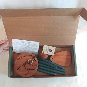 Festival Windchimes NEW in BOX Green
